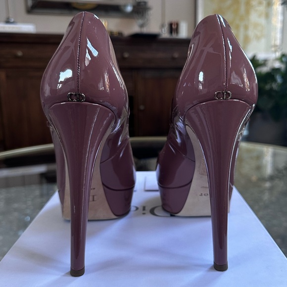 DIOR PEEP TOE NUDE - Picture 5 of 8